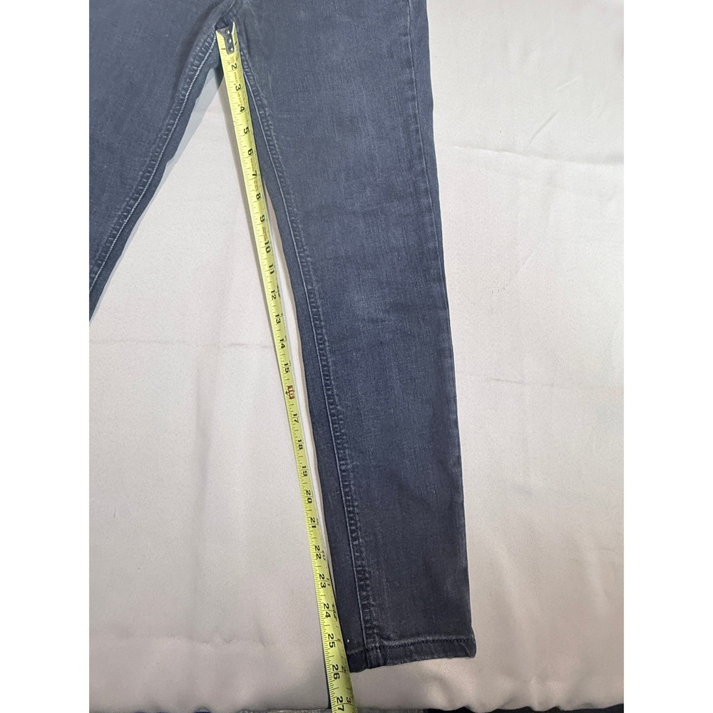 Express Womens Jeans 10R Black Skinny Mid Rise Stretch Denim 027200312 - Picture 6 of 13